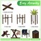 Sorbus Adjustable Metal Plant Stand – Mid Century Style Flower Pot Holder, 10 to 16 Inches Planter Stand for Modern Home Décor, Houseplants – Plant & Pot NOT INCLUDED